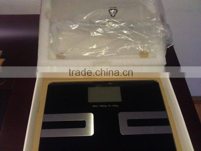 Bluetooth digital bathroom body weight scale with IBM