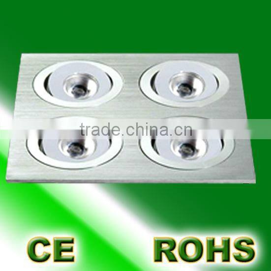 round white 15/30/45/60 degree beam angle 1*1w led ceiling light