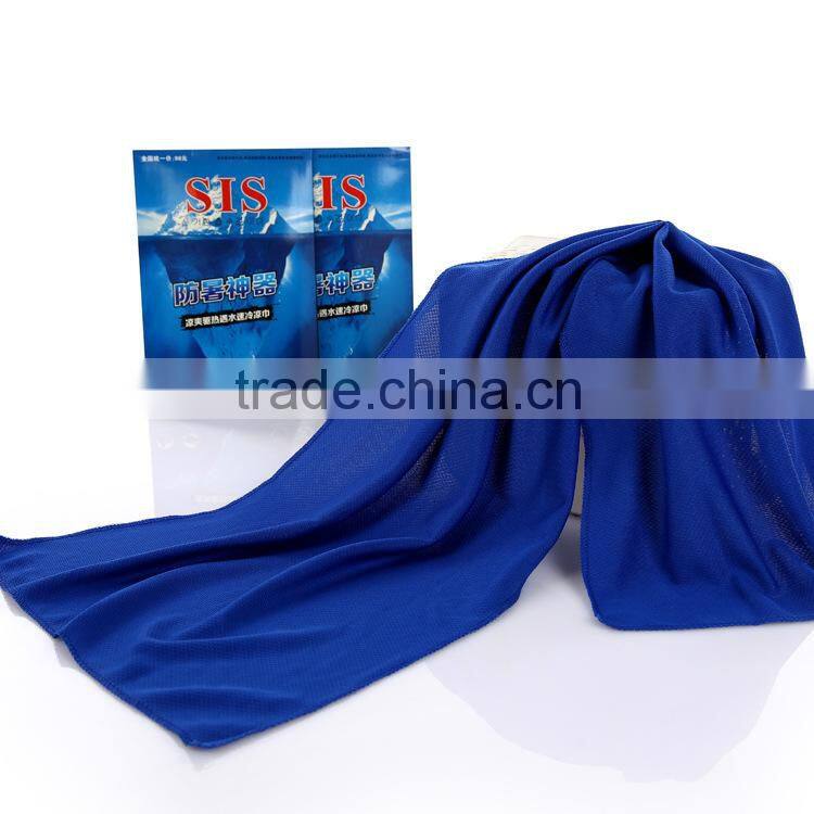 Summer Promotional polyester enduracool instant cooling towel