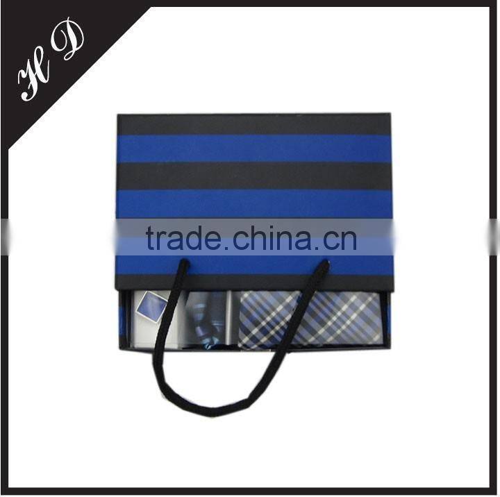 New2016 Tie Set Drawer Packaging Box With Handle