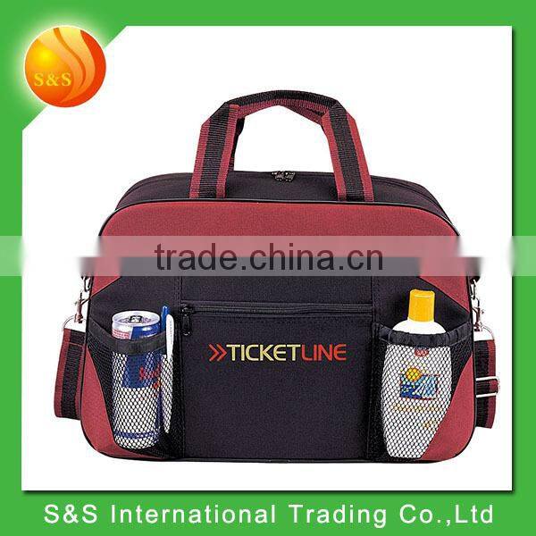 Urban sport bike travel bag with two front mesh holders