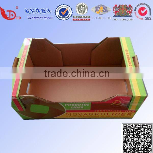 Waterproof Cardboard Box for Fresh Fruits Packing Carton Box