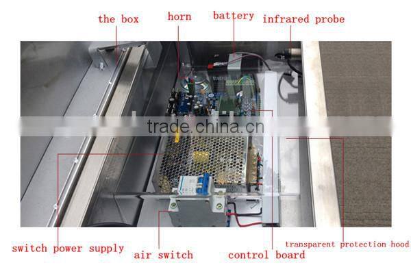 widely used crowd control swing turnstile with intelligent identification parking system