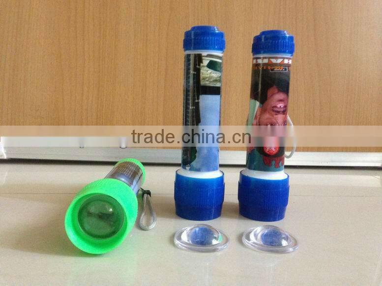 led plastic falshlight