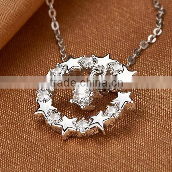 Cheap price Fashion wholesale elegant 925 silverl pendant