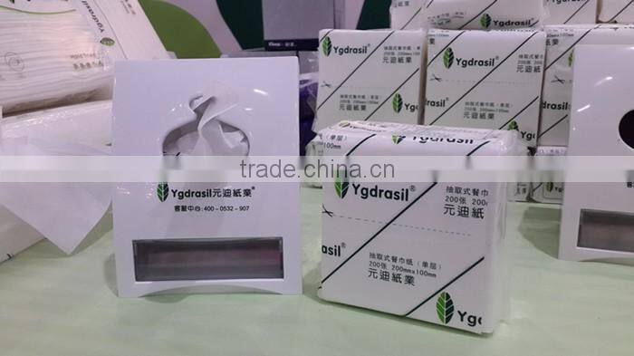 manufacture embossed soft bag dinner napkin facial tissue