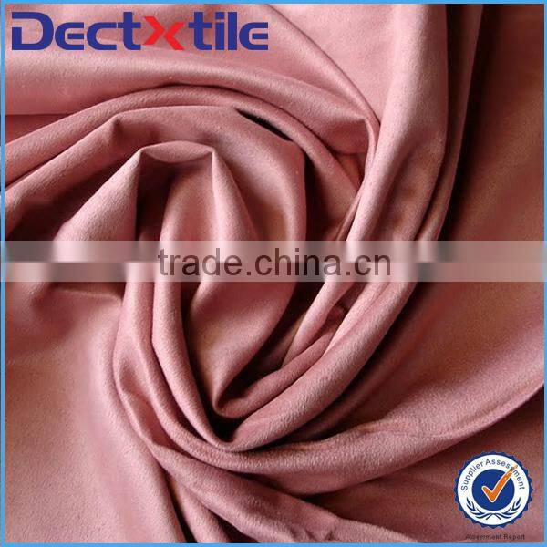 Hot selling microfiber suede towel shawls pouch fabric for upholstery