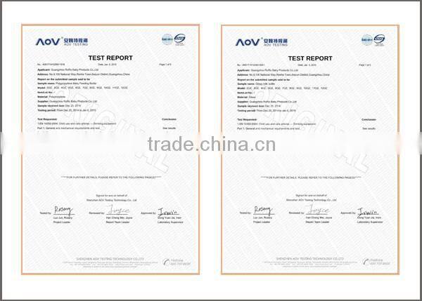 Manufacture 100% food grade cheap nipple Infant baby plastic bottle