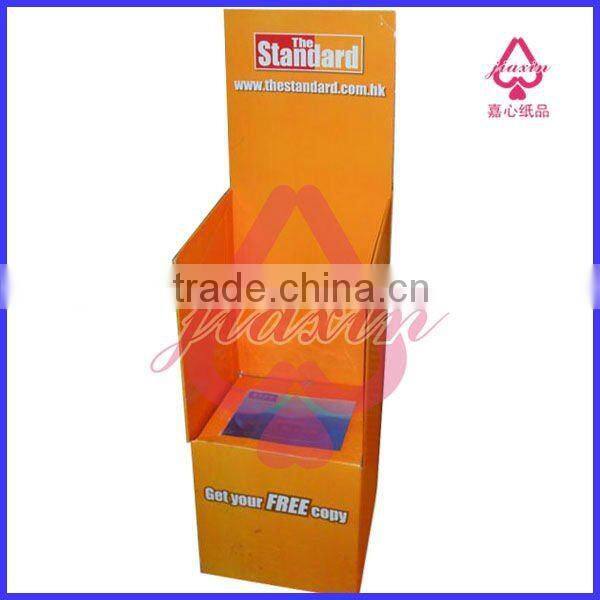 supermarket paper dump bin display unit/stand