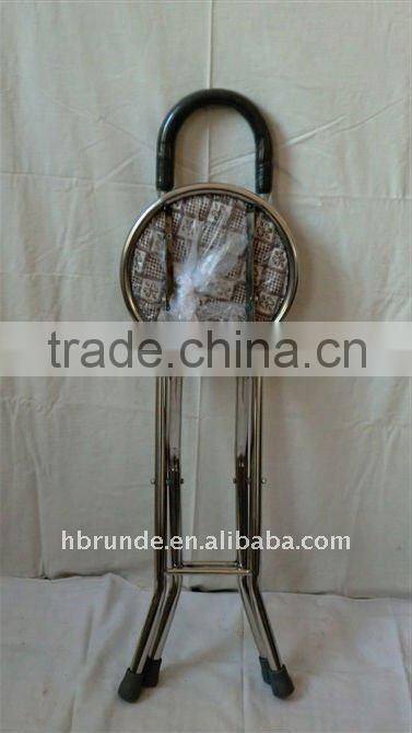 Lightweight aluminun Walking Stick / Portable Seat