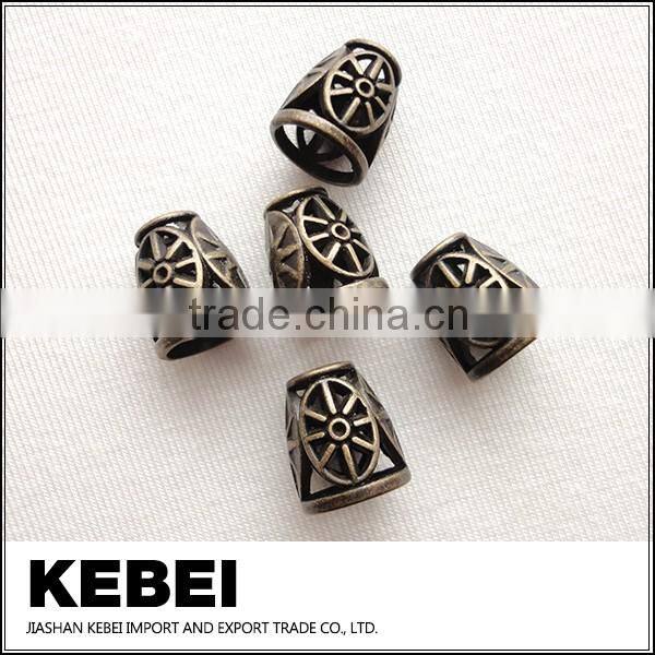 High quality metal cord fastener ,custom design pattern cord fastener