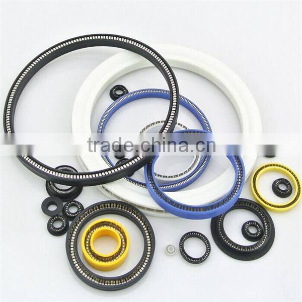 Xingtai factory customized hydraulic Spring Energized PTFE Seal