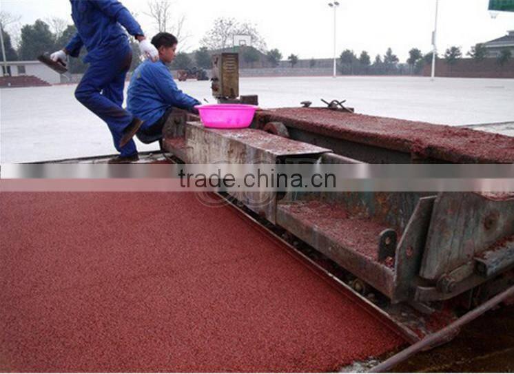 Slip resistant rubber flooring rubber running track for school,running track mat