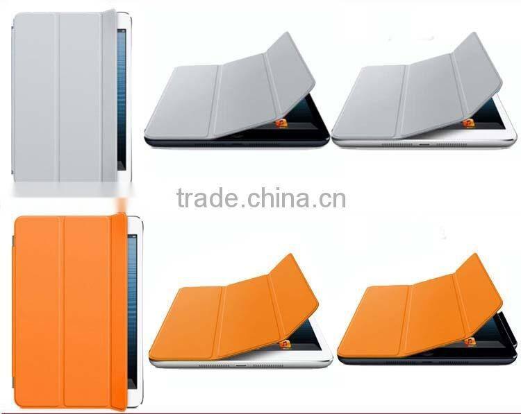 Smart leather case for iPad mini 2 with Sleep Function and Support Stand
