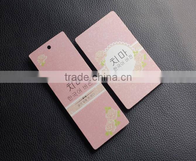 Custom hang tag printing with your own Logo brand on it