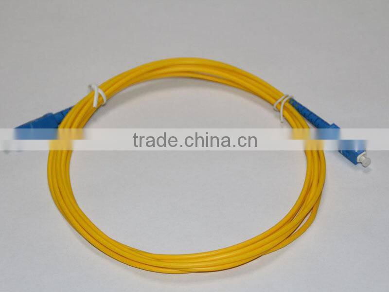 Made China SM 9/125um SX 3.0mm 5M patchcord SC