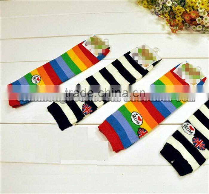 Baby Sleeping Socks Baby Leg Warmers Cotton Socks Knee Protected Leggings Sock