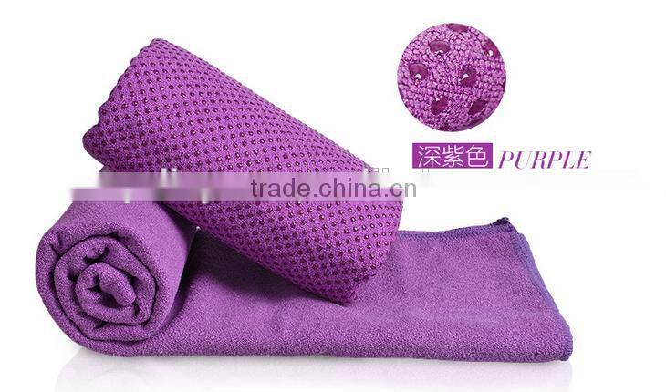 high quality non-slip microfiber Yoga towel in low price