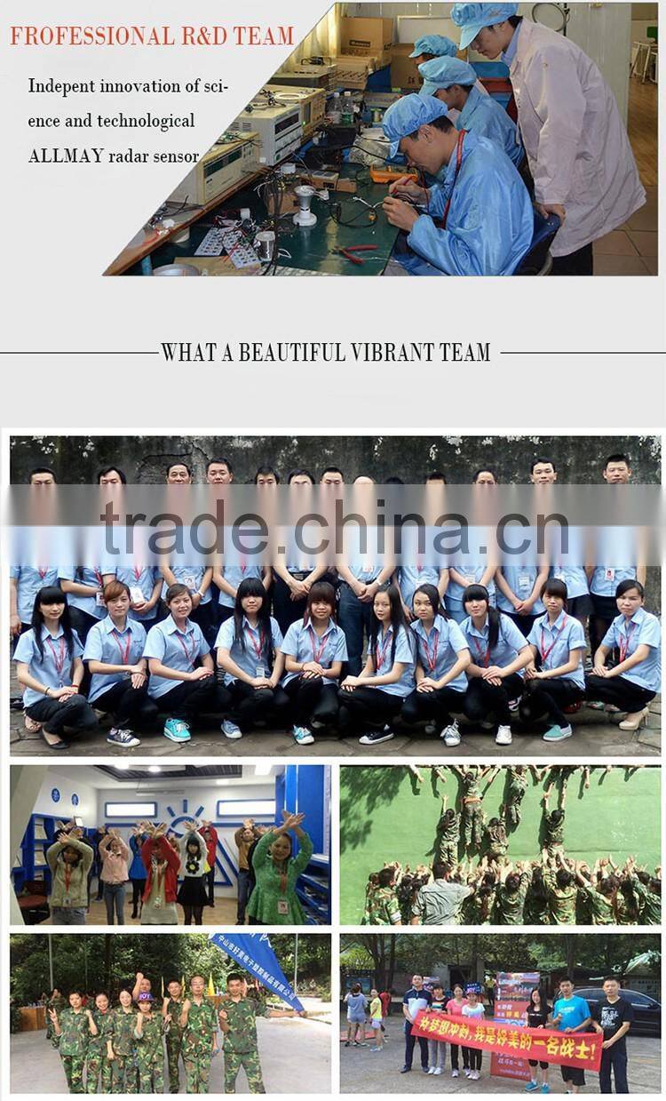 China supplier ce rohs dimmable pir sensor led downlight ac85-265v