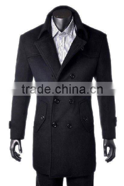 2014 new arrival woolen fabric thickening blazer