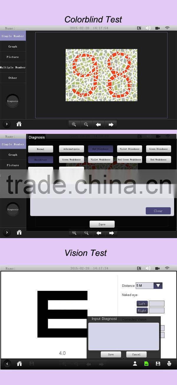 KT-BG2000A integrated diagnosis system (wall-mount) with CE