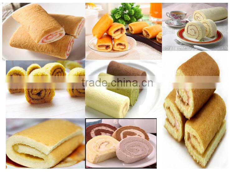 KH-RSJ-1000 full automatic swiss roll cake production line , layer cake machine