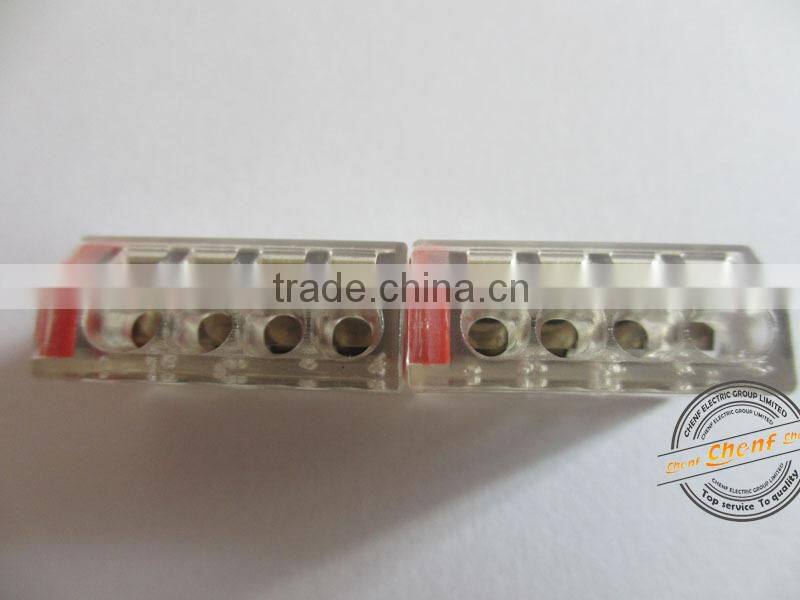 Hot Sell Cheaper Electrical 0.75-2.5mm2 Push 4 Wire Terminal