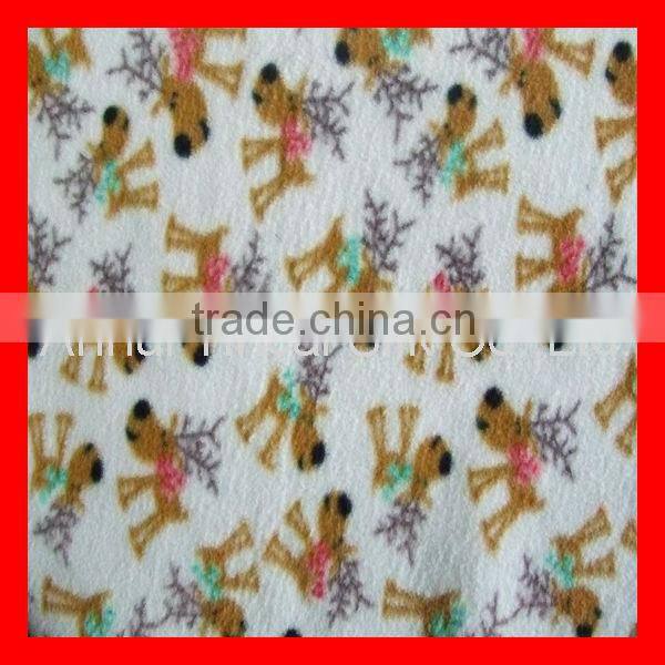Polyester Printed Polar Fleece Fabric