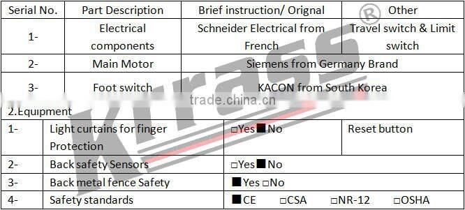 160 ton hydraulic press