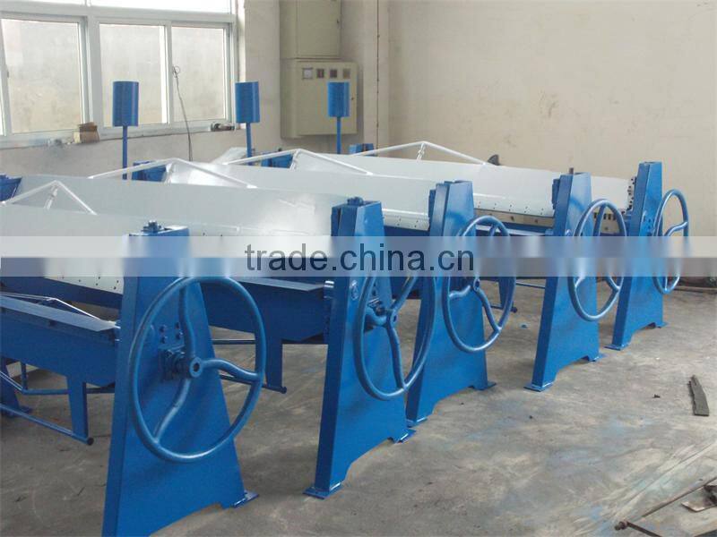 NO POLLUTION hand type sheet metal folding machine manual plate bending machine price