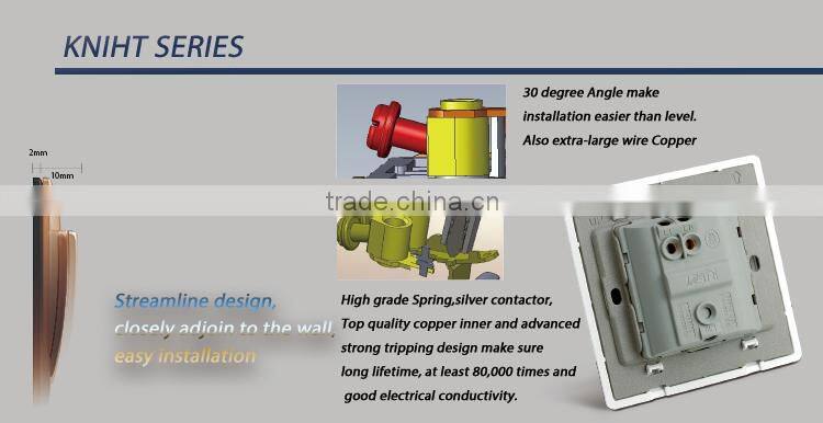 15 year warranty high quality electric switch and socket
