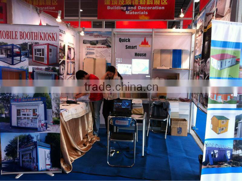 NEW: Luxury prefab house with UPVC wall cladding and WPC veranda