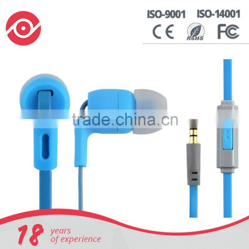 china supplier new multi-functional Smartphone accessories high-performance sports stereo stylish metallic bass earphones