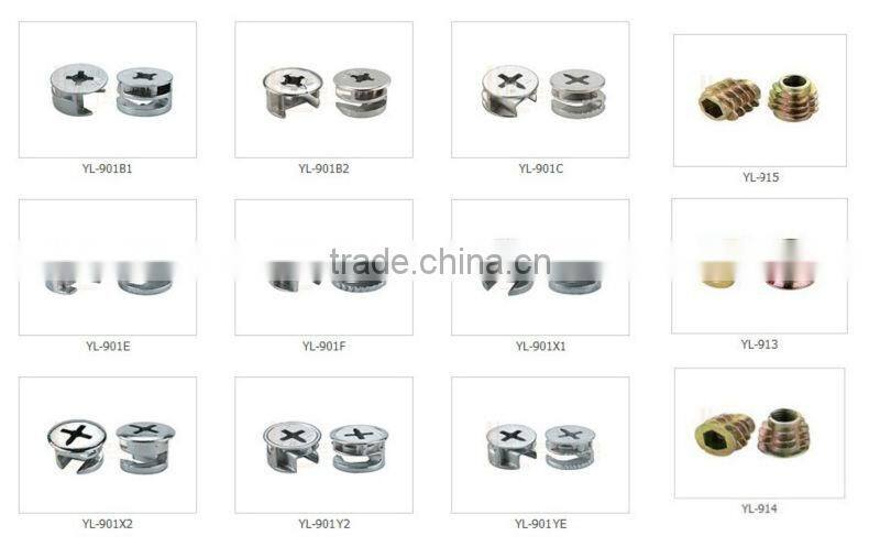 High quality furniture four claw nut,four claw tee nut, four prongs tee nut