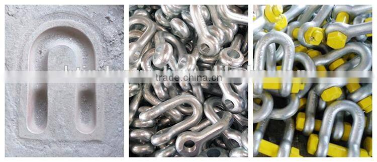 Qingdao rigging AS2741 grade s marine rated d shackles