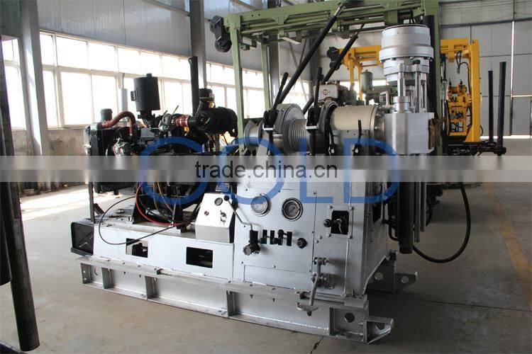 light and portable aluminium alloy drilling rig XY-3T total weight 700kg,portable for hydro power, foundation