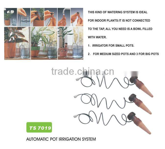 Indoor automatic watering system for flowers