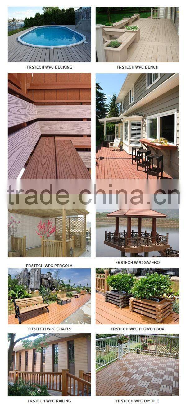 Alibaba China Wood Plastic WPC Plant Pot Wholesale