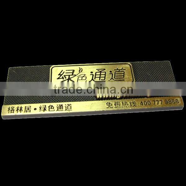 Table top name plate for meeting