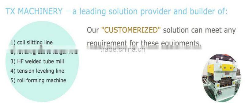 TX1800 High Quality slitter machine steel coil production line for sale