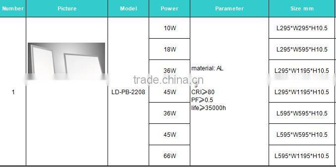 square 295x295mm 10w panel light ceiling light led panel light led lighting smd 2835