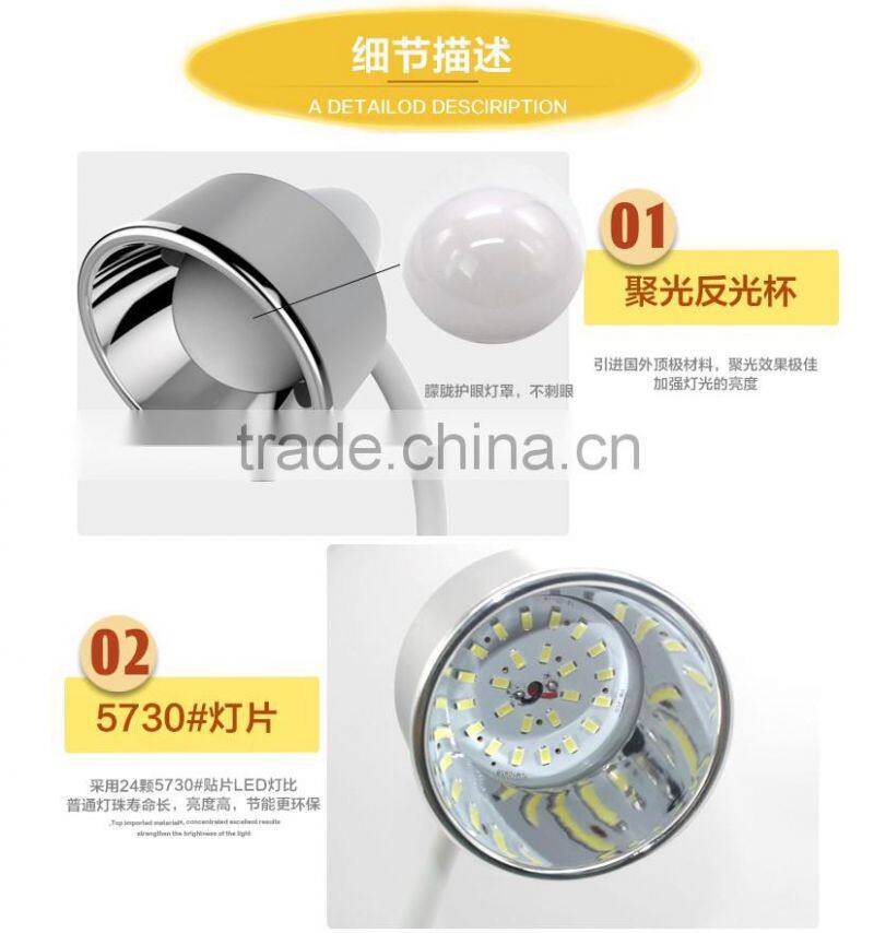2017 hot sale new style rechargeable lithium battery led table lamp