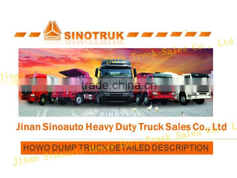 Sinotruk Howo 6X4 made in China DUMP TRUCK for sale