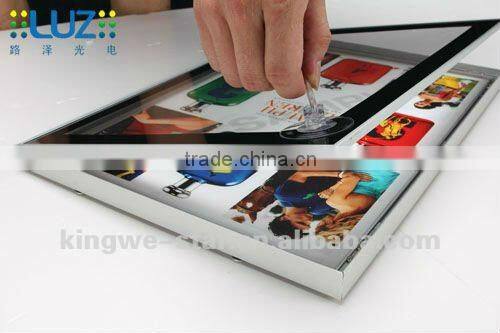 2013 fashion popular led magnetic display light box