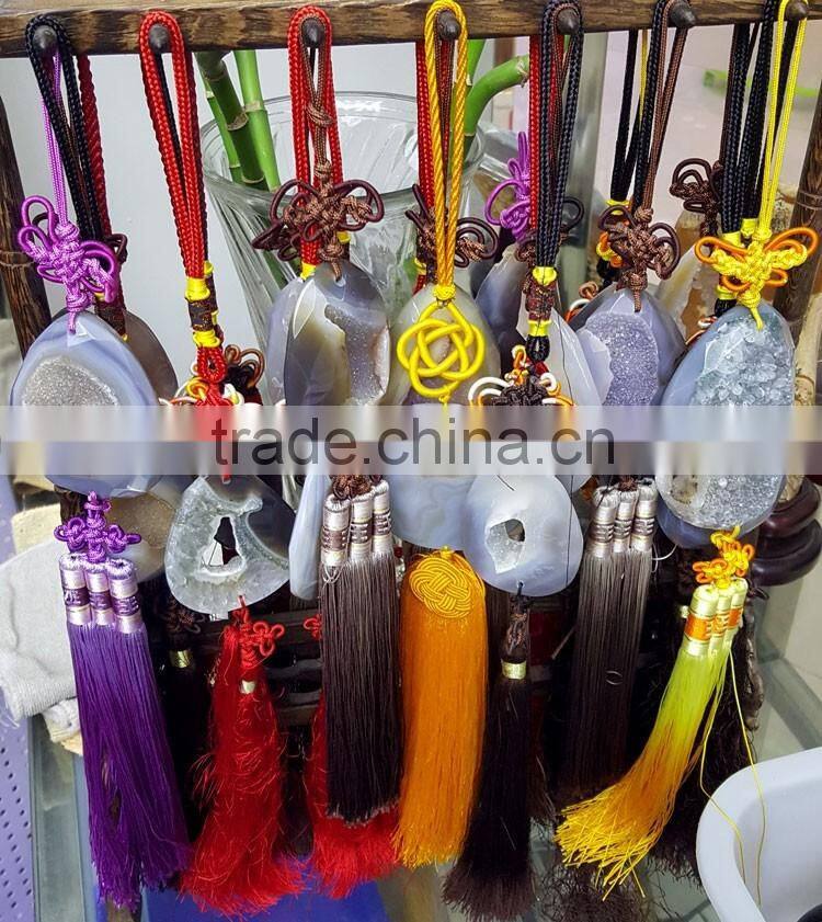 Wholesale Agate Geodes Stones Pendants