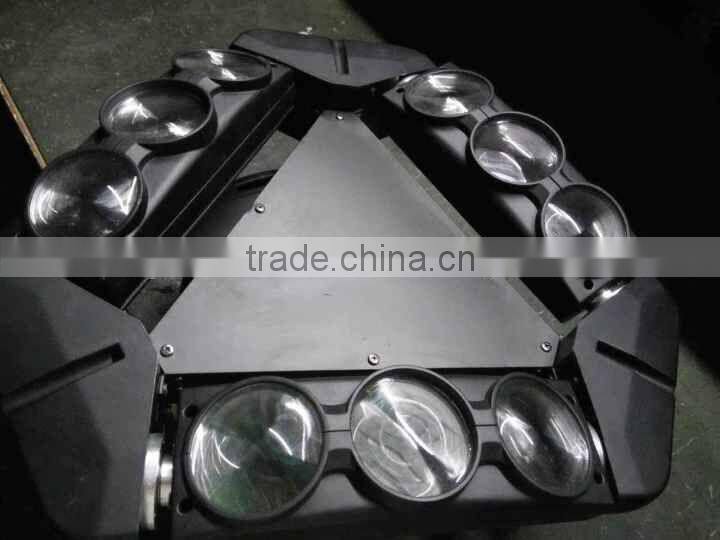 newest 9 eyes pixel 9x10w 4 in 1 led dmx spider led beam moving head dj lighting