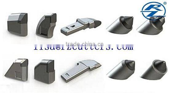 BFZ25L BFZ25R flat cutter teeth weld-on teeth for HDD reamer auger bits for piling machine foundation drilling picks
