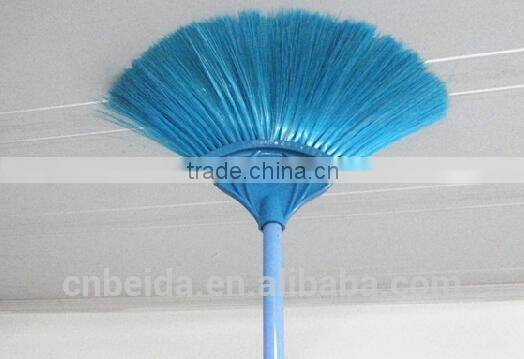 Inner locking metal /steel handle withTelescopic colorful broom