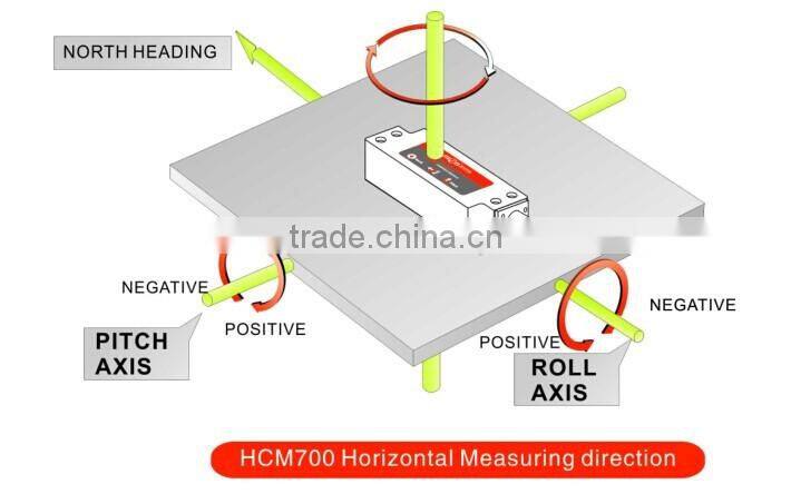 Low Cost -40C ~+100C Storage Temp Mini Gyro Compass With IP67 Waterproof