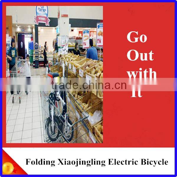 Small Body Folding Xiaojingling Electric Bicycle